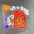 Vente directe LED Neon Sign avec effet flash